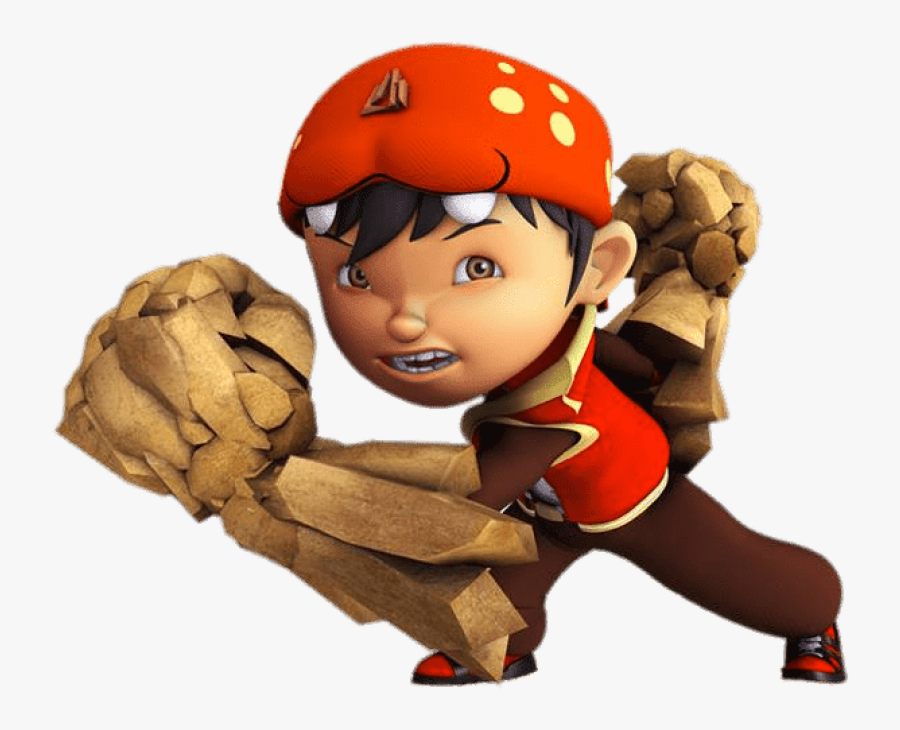 Free Png Download Boboiboy With Wooden Fists Clipart - Boboiboy Png, Transparent Clipart