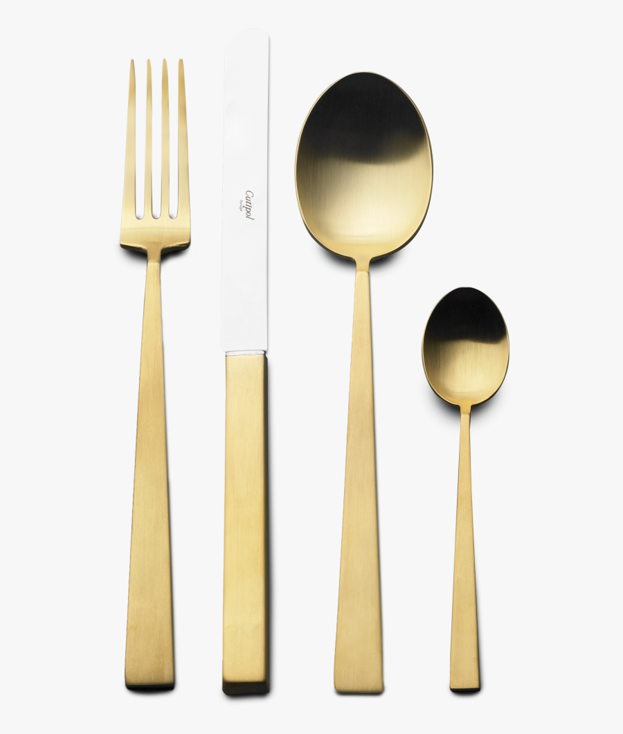 Big Wooden Spoon And Fork - Cutlery, Transparent Clipart