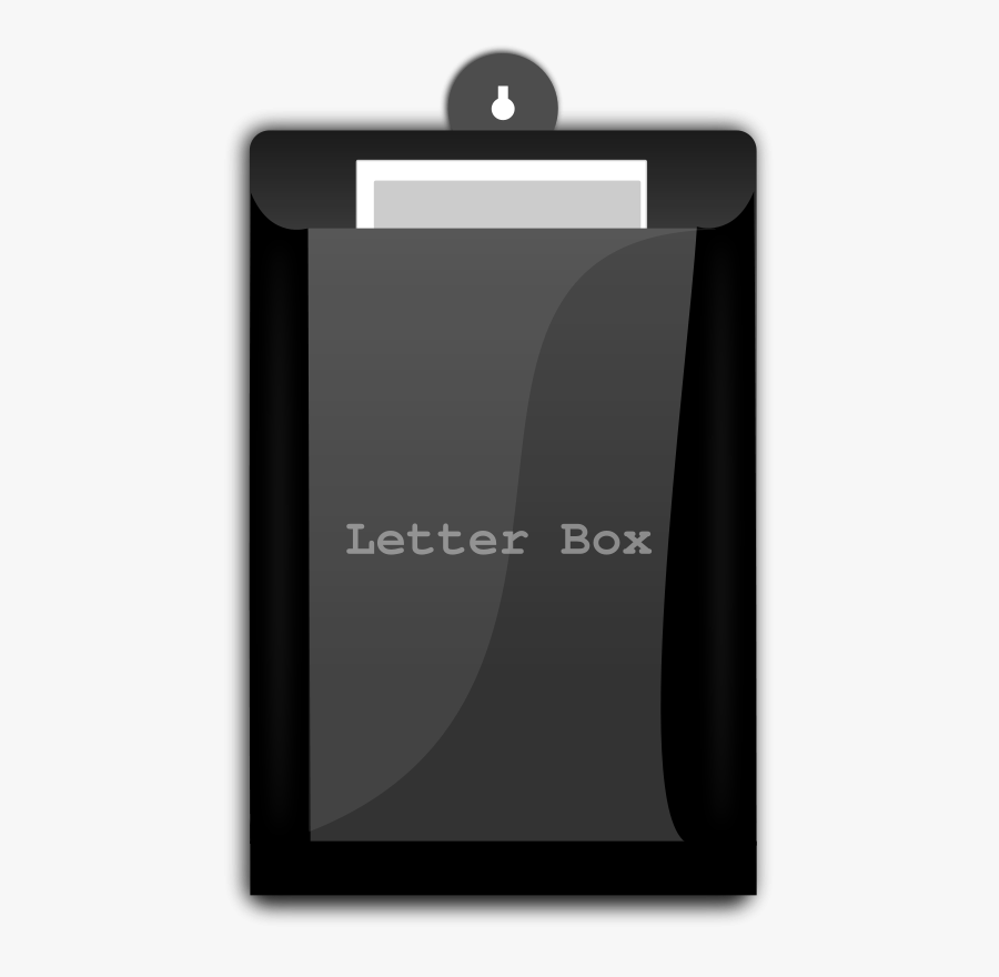 Letter Box, Transparent Clipart
