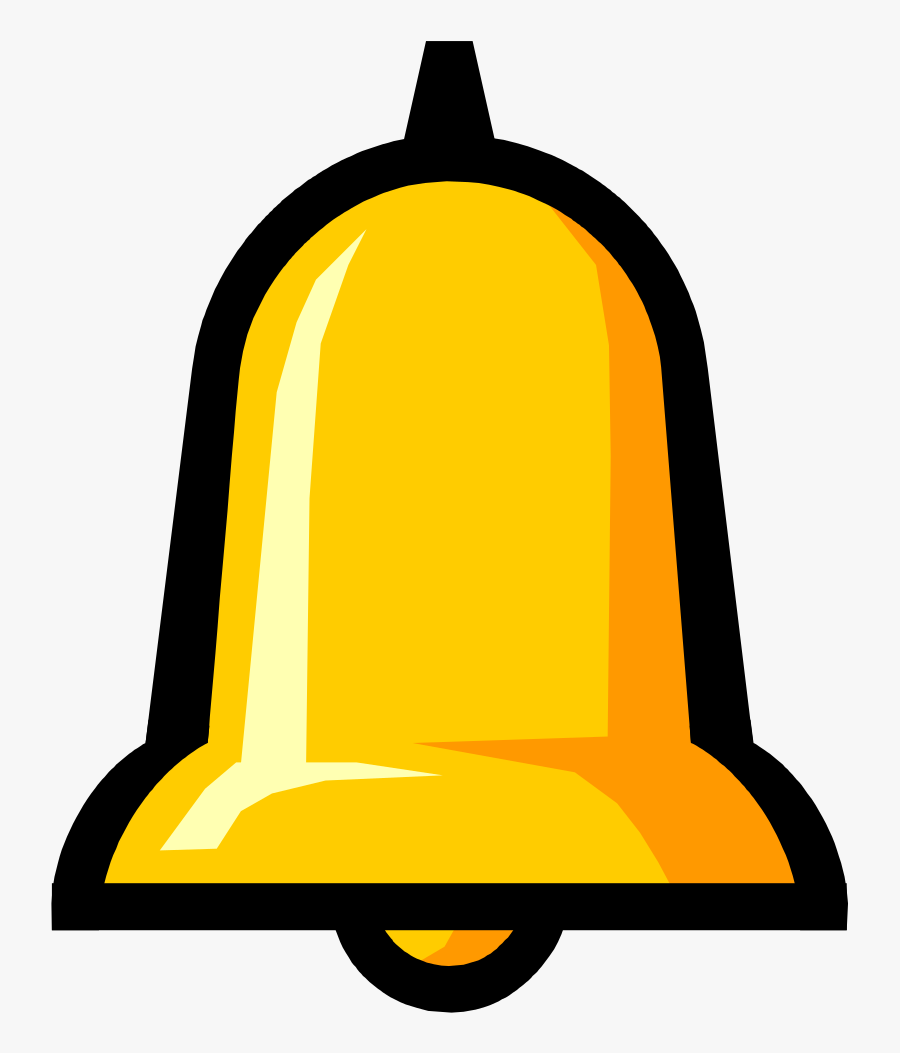 Golden Bell - Clip Art Bell, Transparent Clipart