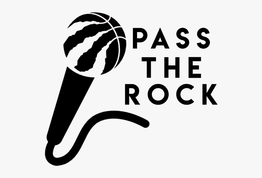 Pass The Rock - Toronto Raptors, Transparent Clipart
