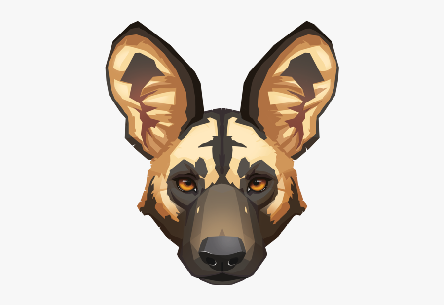 Dog Clipart Wild - African Wild Dog Clipart, Transparent Clipart