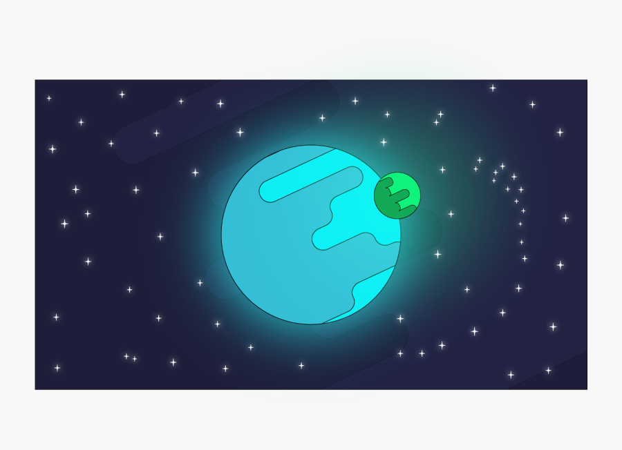 Transparent Cartoon Planet Png - Circle, Transparent Clipart