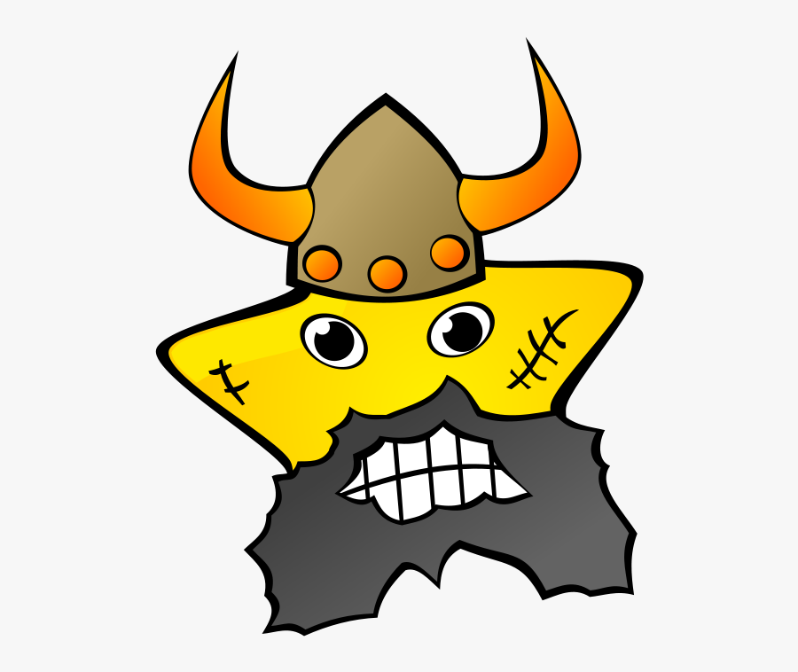 The Starry Night Drawing Art Download Cc0 - Viking Man, Transparent Clipart