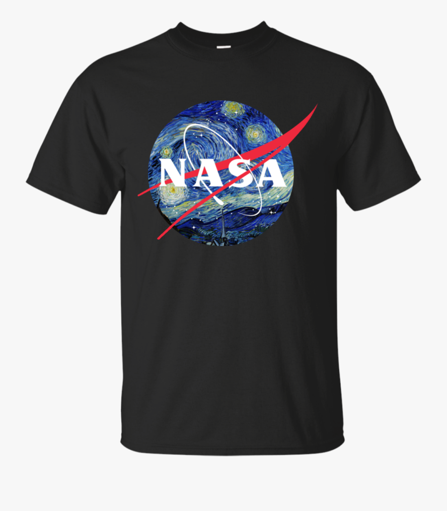 Van Gogh Starry Night Nasa Shirt, Hoodie, Tank - Van Gogh Nasa Shirt, Transparent Clipart
