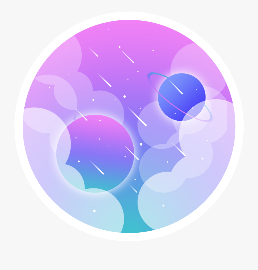 Planet Starry Sky Meteor Original Png And Psd - Portable Network Graphics, Transparent Clipart