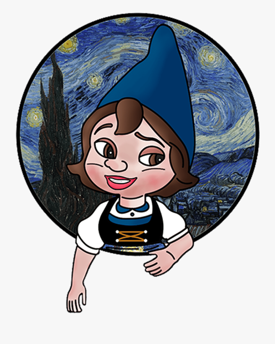 Transparent Starry Sky Png - Van Gogh Starry Night In Saint Remy, Transparent Clipart
