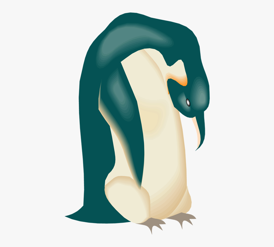 Fishing Clipart Penguin - Penguin, Transparent Clipart