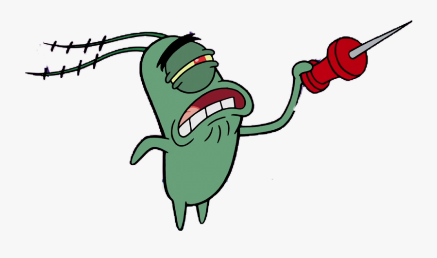 #plankton #spongebob #freetoedit - Transparent Background Plankton Png, Transparent Clipart