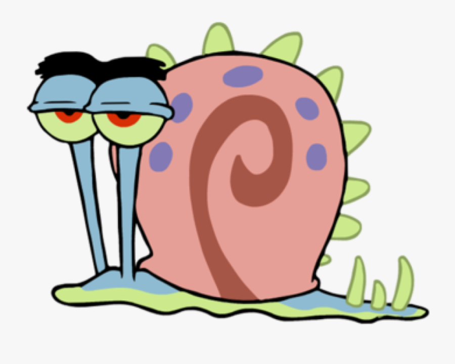Transparent Gary The Snail Clipart, Transparent Clipart