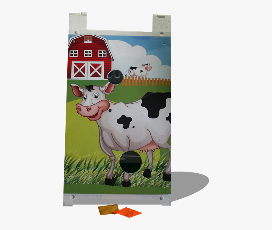 Dairy Cow, Transparent Clipart