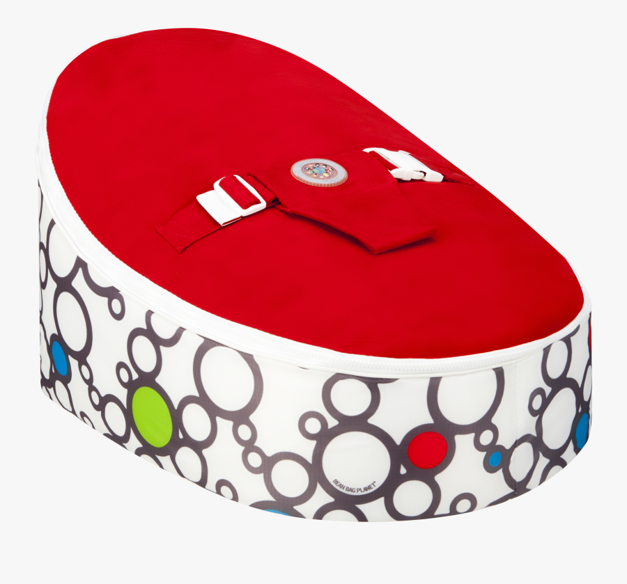 Planet As Snug A - Baby Bean Bag Red, Transparent Clipart