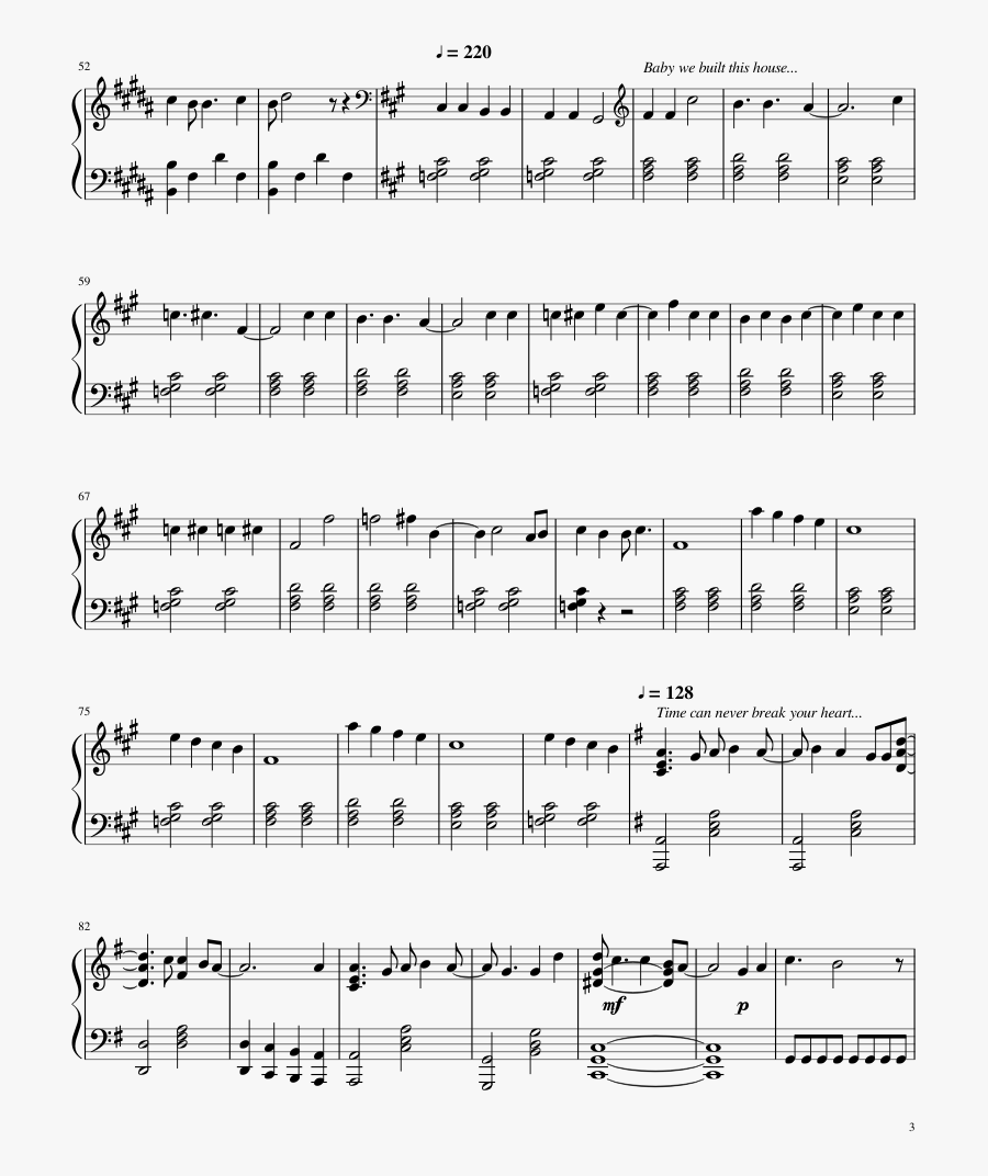 Clip Art Hallelujah Lyrics Panic - Golden Days Panic At The Disco Piano Sheet Music, Transparent Clipart