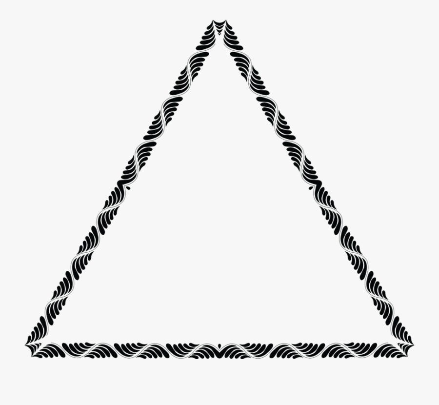 Photography - Cerceve Png Üçgen, Transparent Clipart