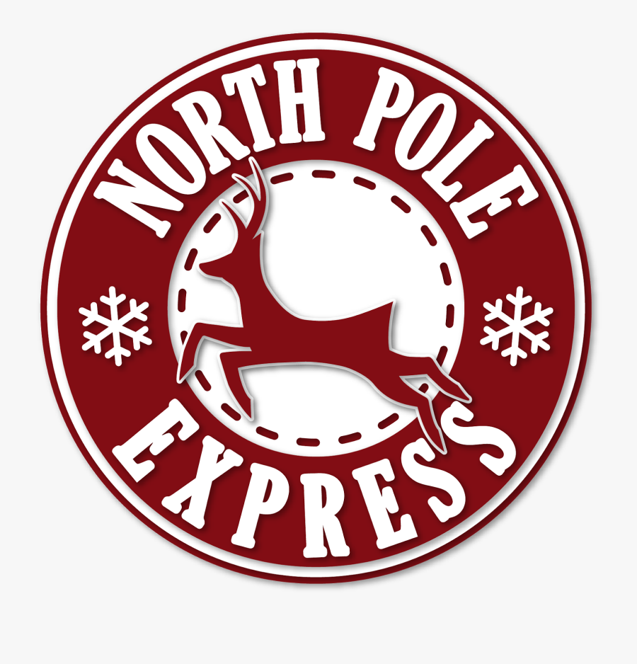 North Pole Express Emblem - Portable Network Graphics, Transparent Clipart