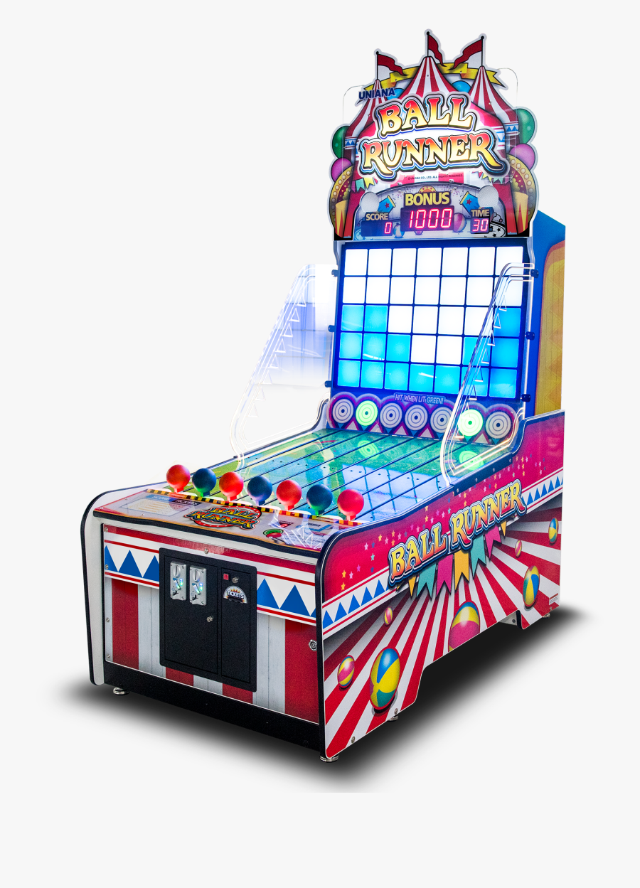 Ball Runner - Whack A Clown Arcade, Transparent Clipart