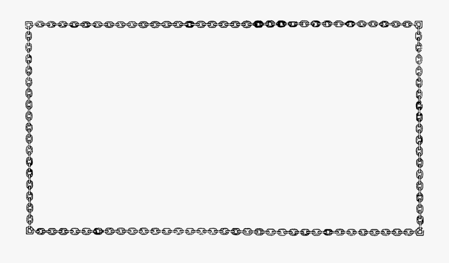 Frame Border Chain Image Transfer Grunge Design Illustration - Parallel, Transparent Clipart
