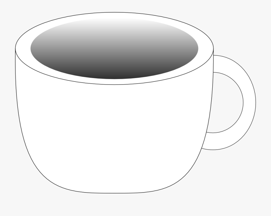 Onlinelabels Clip Art - Empty Tea Cup Cartoon, Transparent Clipart