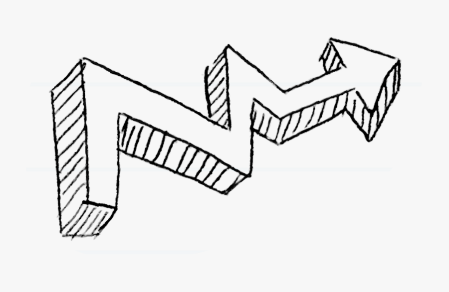 Clip Art Hands In Chains Drawing - Graffiti Arrow Png, Transparent Clipart