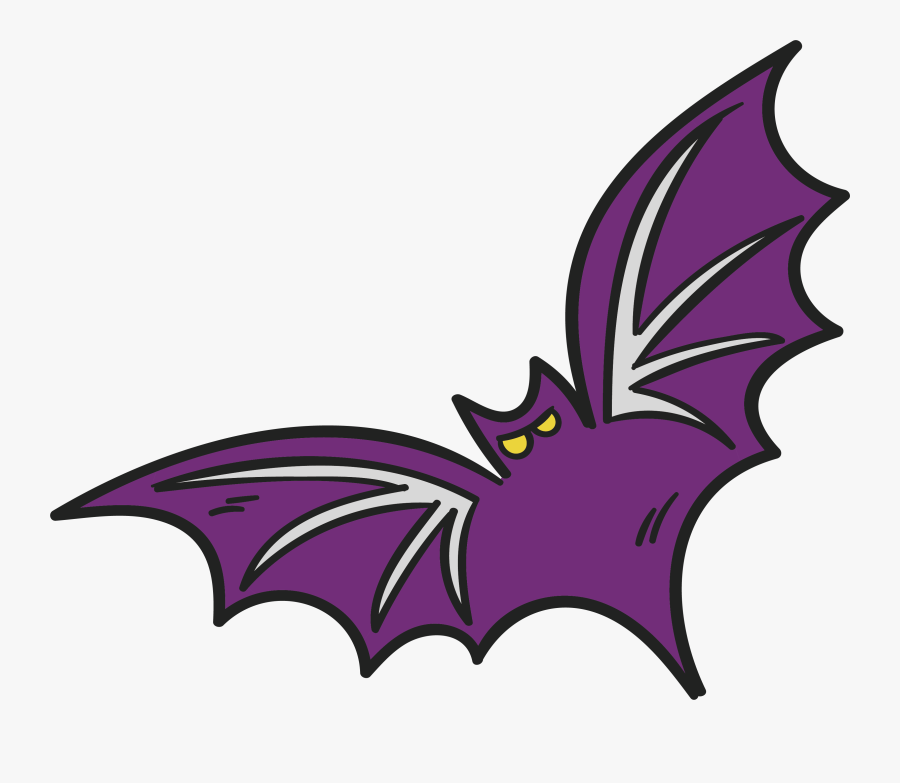 Bat Clip Art, Transparent Clipart
