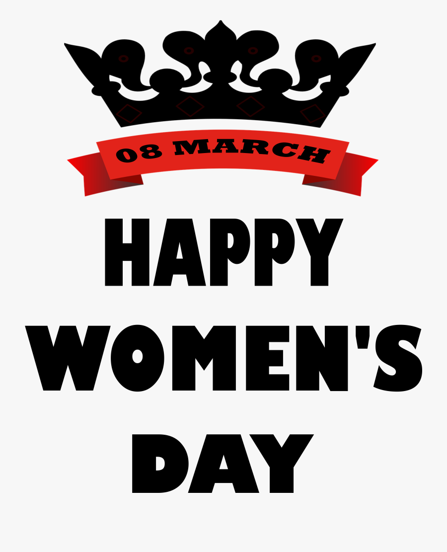 Celebrate Women"s Day With Your Friends, Girlfriend, - Crown, Transparent Clipart