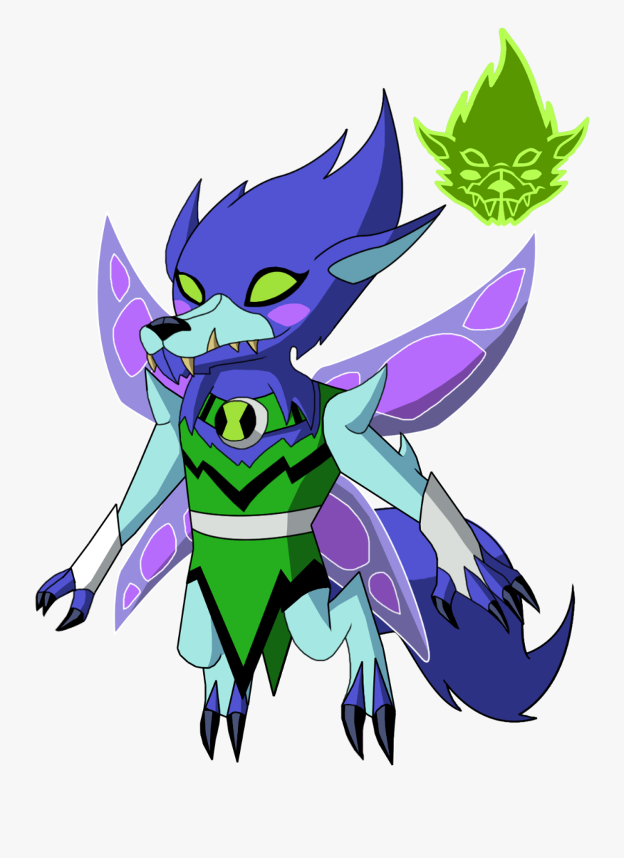 Sonicgirlfriend65 22 23 Biomnitrix Unleashed - Ben 10 Blitzwolfer Fusion, Transparent Clipart