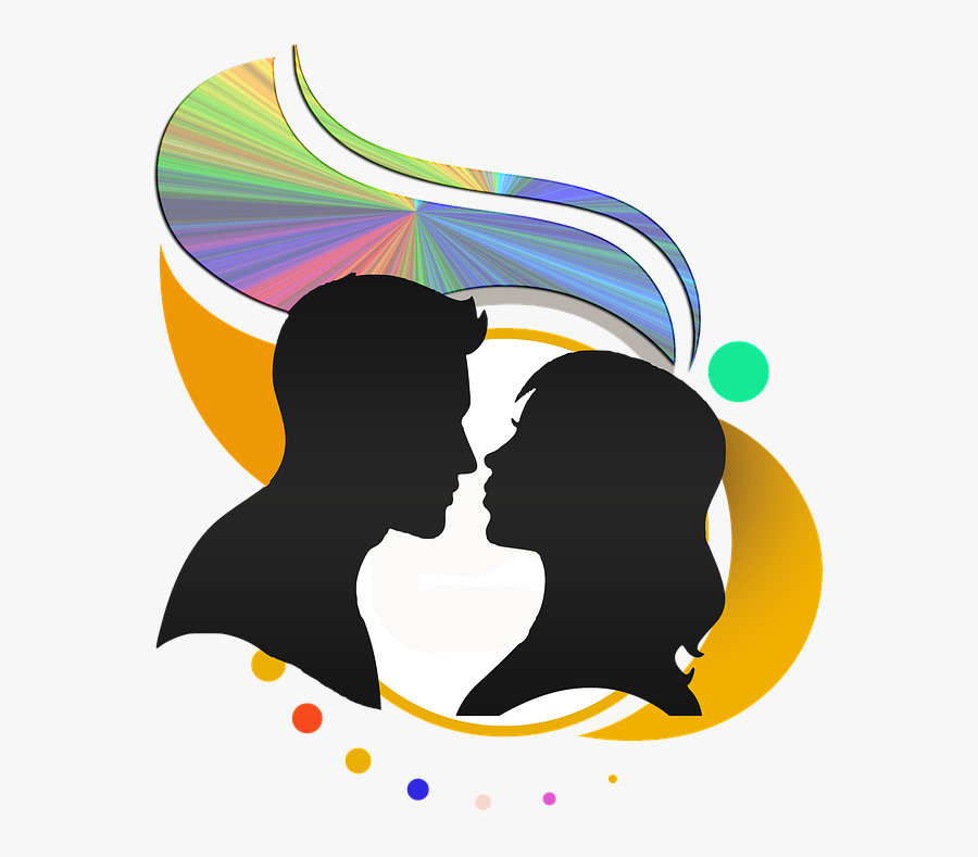 Transparent Lovers Png - Black And White Couple Clipart, Transparent Clipart