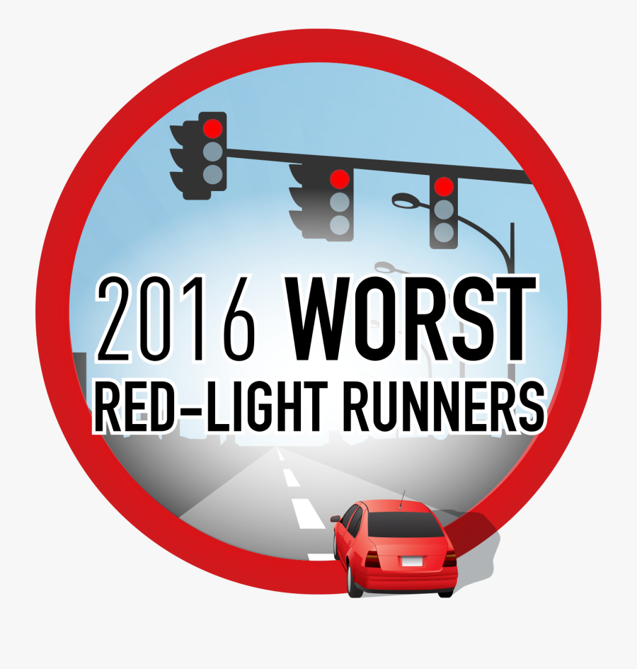 Transparent Red Light Png - Red Light Runners, Transparent Clipart