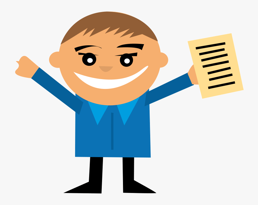 End Of The Year Assemblies - Happy Person Clip Art, Transparent Clipart