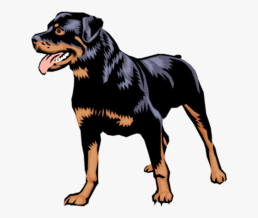 Rottweiler German Pinscher Puppy Dobermann Clip Art - Vector Rottweiler Head Png, Transparent Clipart