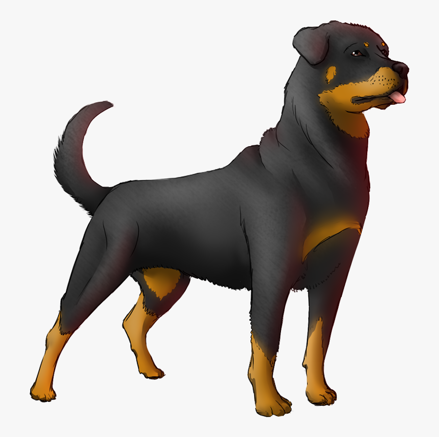 Rottweiler Png - Rottweiler Animated Gif, Transparent Clipart