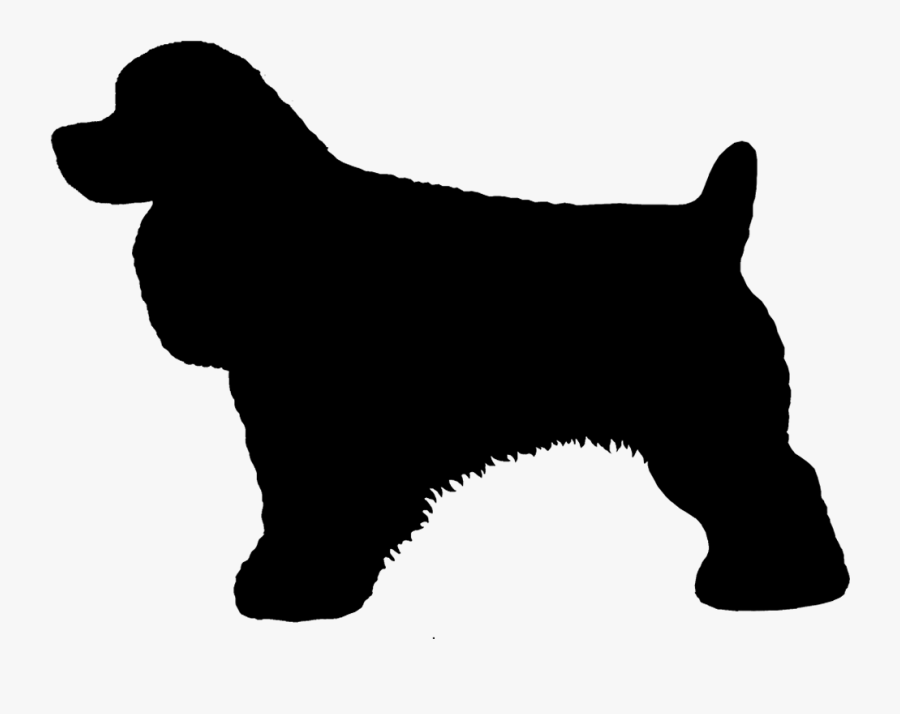 Cocker Spaniel Silhouette At Getdrawings - Black Cocker Spaniel Clipart, Transparent Clipart