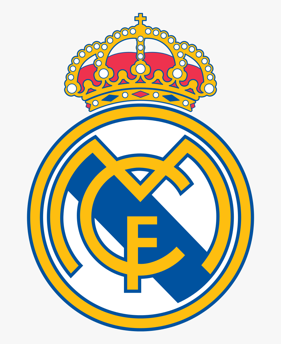 Real Madrid Cf Logo - Real Madrid Logo, Transparent Clipart
