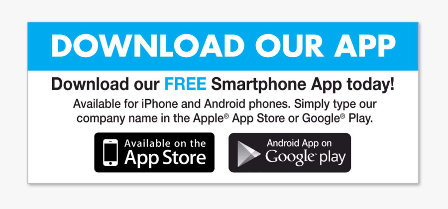 Download The App Stickers, Transparent Clipart