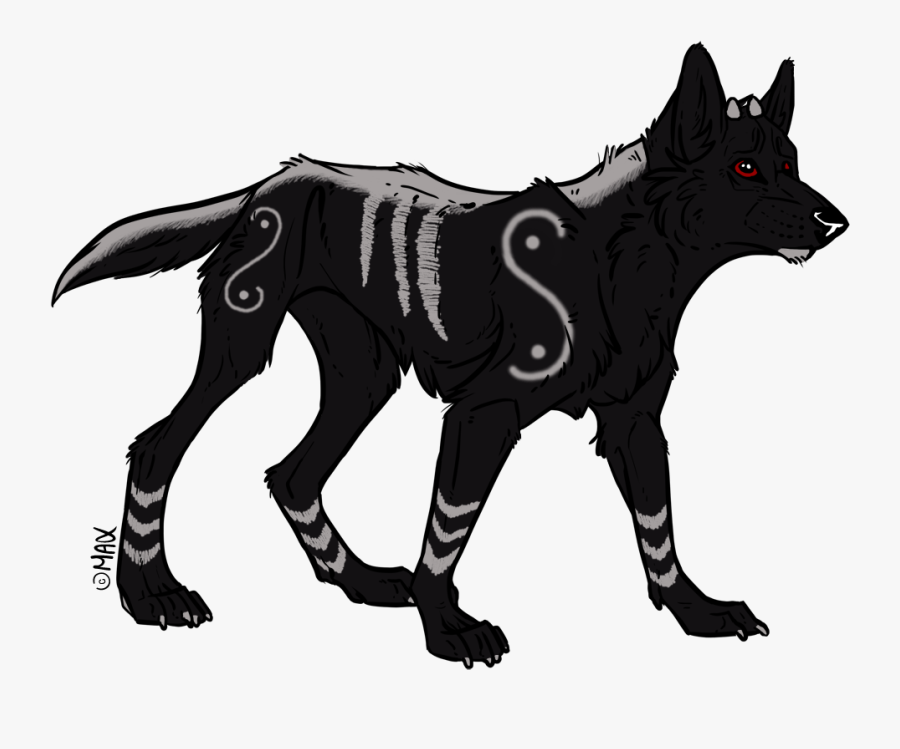 Rottweiler Puppy Hellhound Clip Art - Anime Hellhound Pup, Transparent Clipart