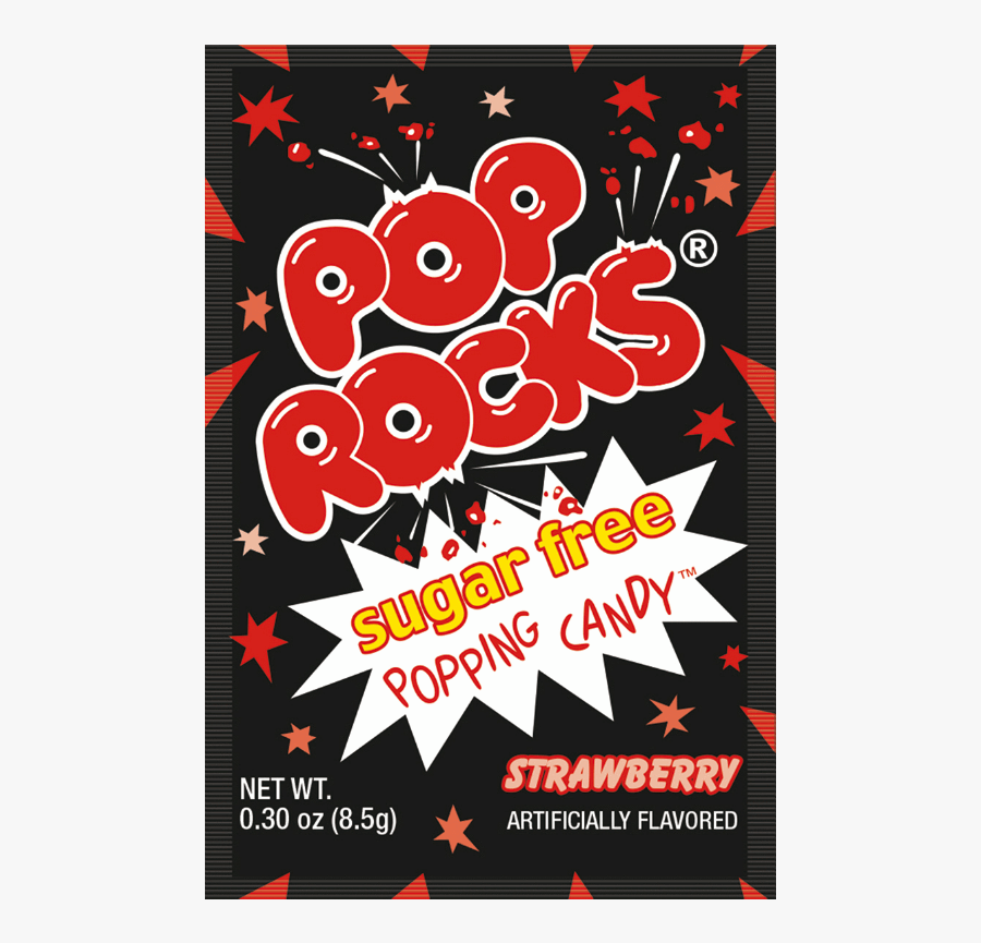 Pop Rocks Font Free - Pop Rocks Candy, Transparent Clipart