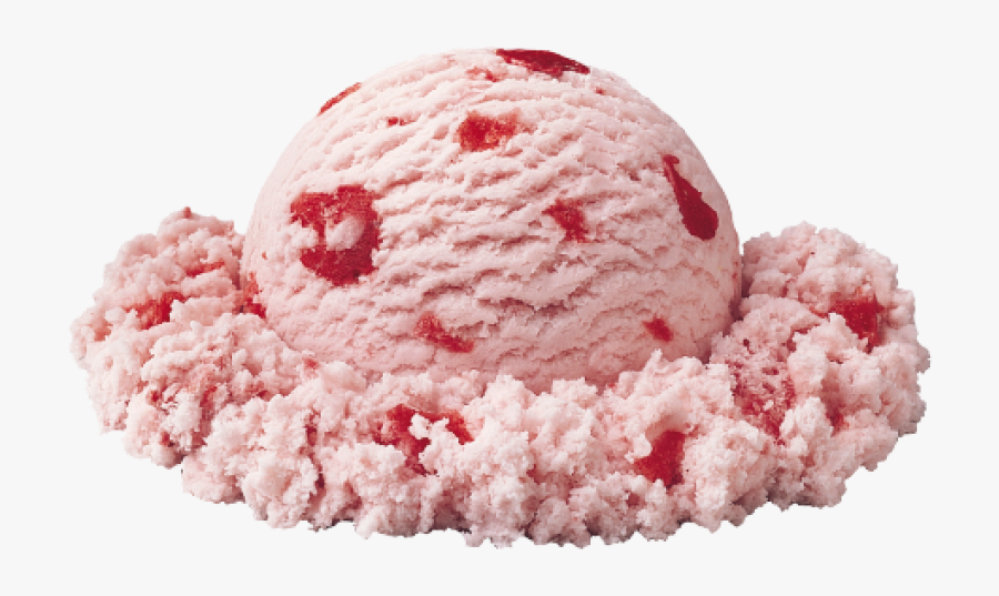 Ice Cream Cones Strawberry Ice Cream Sundae Food Scoops - Blue Bunny Strawberry Ice Cream Scoop, Transparent Clipart