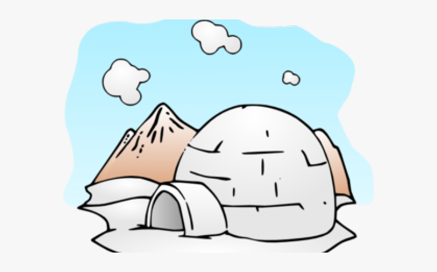 Igloo Clip Art, Transparent Clipart