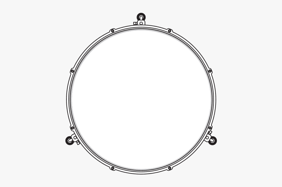 Floor Tom - Drumhead, Transparent Clipart