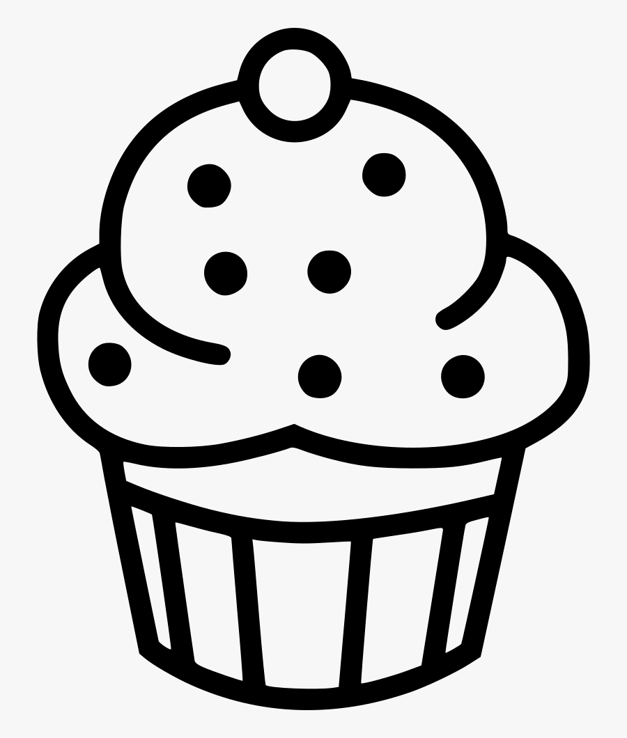 Cupcake, Transparent Clipart
