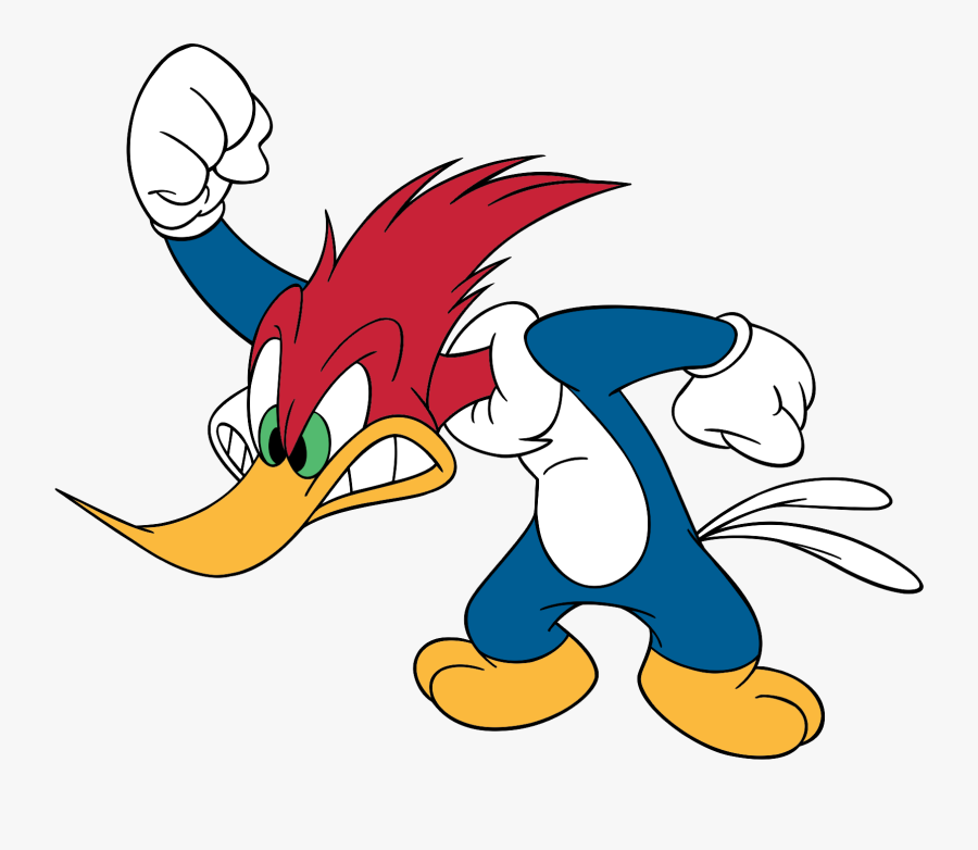 Woody Woodpecker Characters, Woody Woodpecker Cartoon - Woody Woodpecker Vector Png, Transparent Clipart