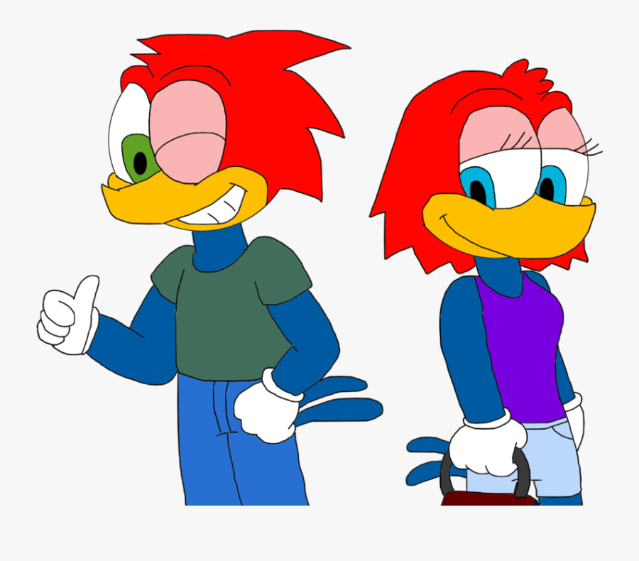 Teenager Knothead And Splinter By Marcospower1996 - Woody Woodpecker Splinter And Knothead, Transparent Clipart