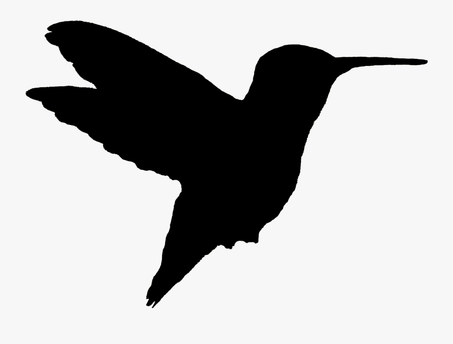 Ruby Throated Hummingbird Flying Kjm2735 10 Silhouette - Ruby Throated Hummingbird Silhouette, Transparent Clipart