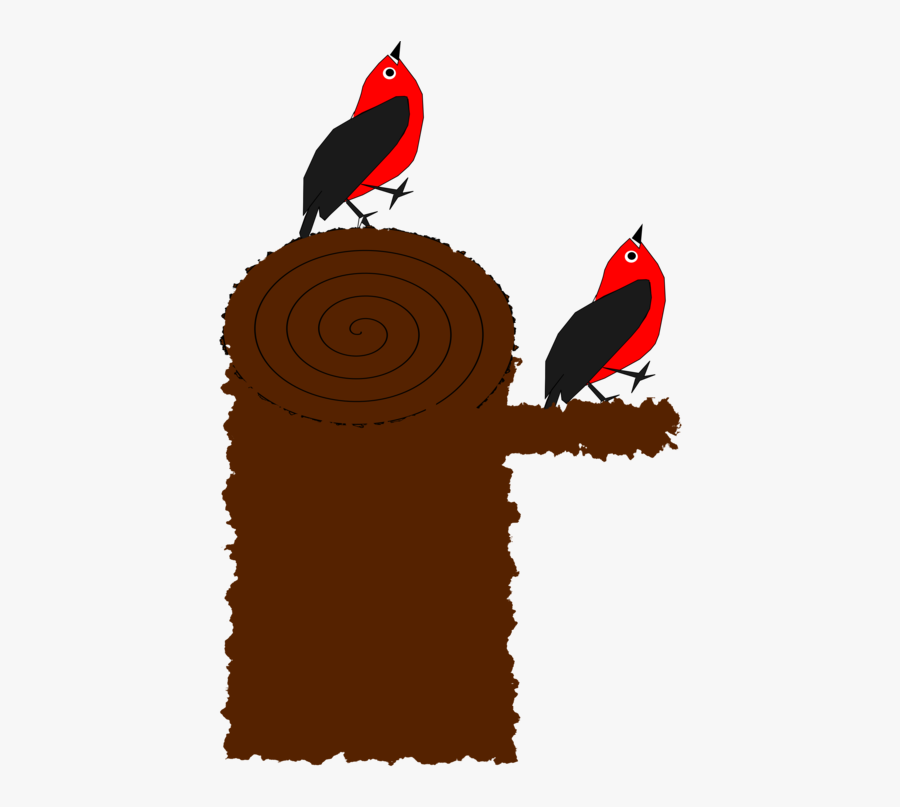 Wing,artwork,beak - Gambar Burung Anis Merah Vektor, Transparent Clipart