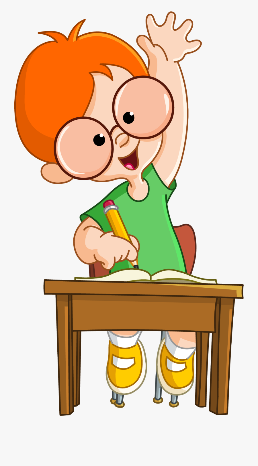 Make A Change On Emaze Engages Students - Raise Your Hand Cartoon, Transparent Clipart