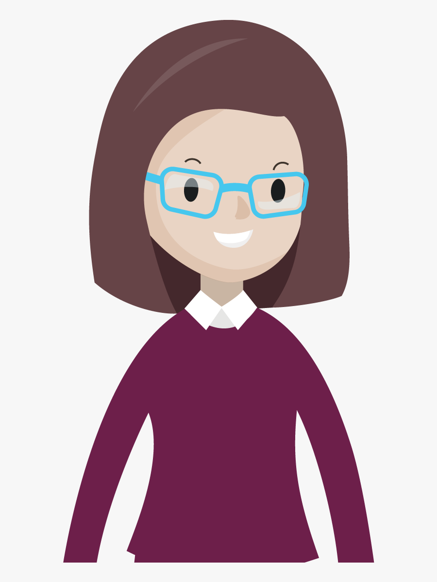 Transparent Student Raising Hand In Class Clipart - Caricatura Persona Png, Transparent Clipart