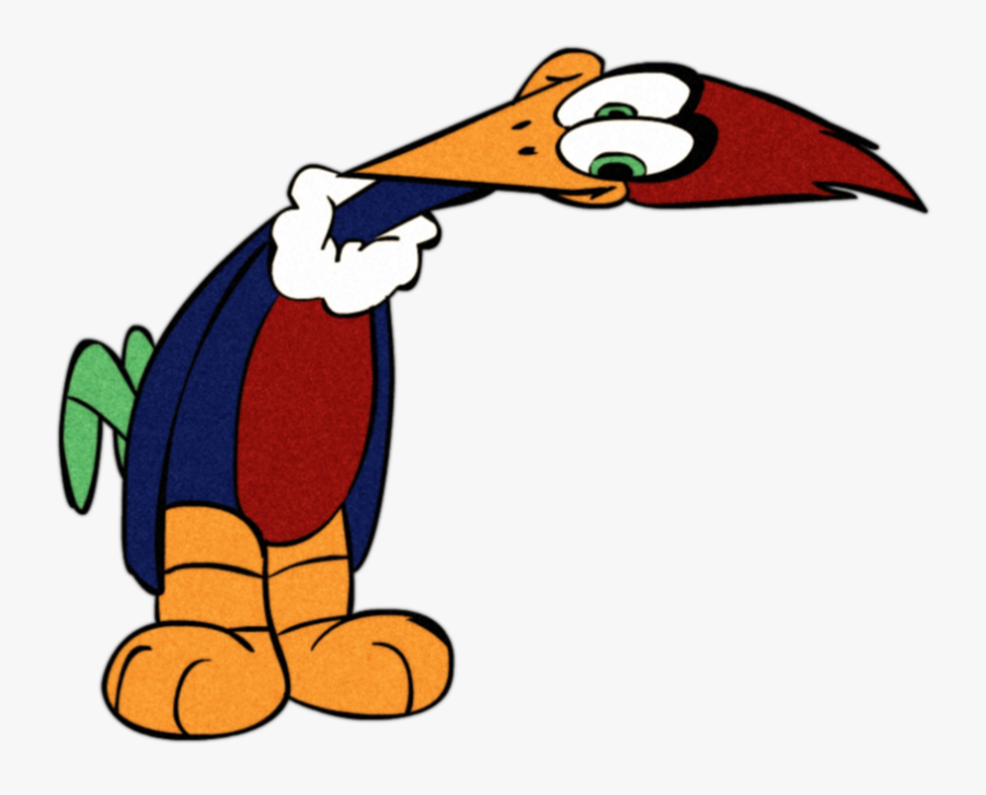 1940 Woody Woodpecker By C0l0ss4l St1nk3r-d6ijjt0 - Crazy Woody Woodpecker Png, Transparent Clipart
