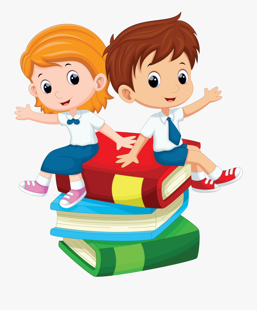 Cartoon Student Clip Art Student Boy And Girl Clipart Free Transparent Clipart Clipartkey