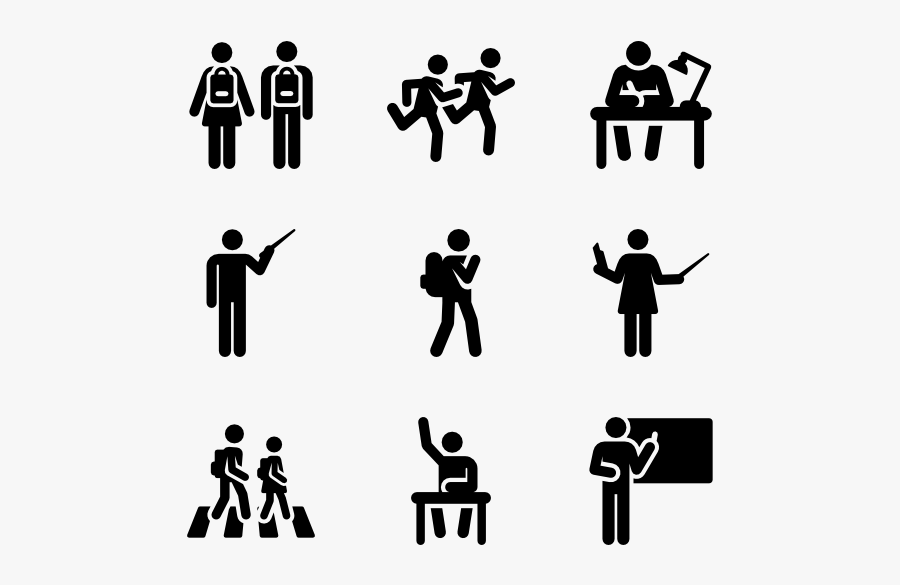 Collection Of Free Icons Vector Student, Transparent Clipart