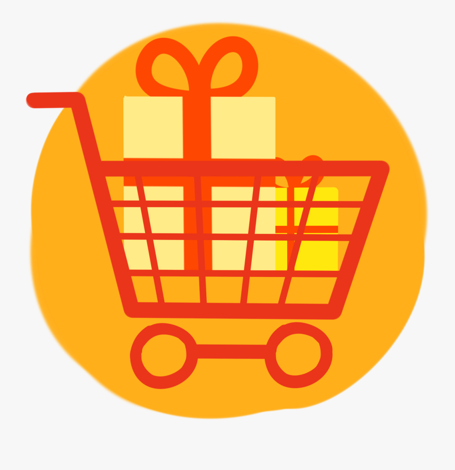 Shopping Cart, Transparent Clipart
